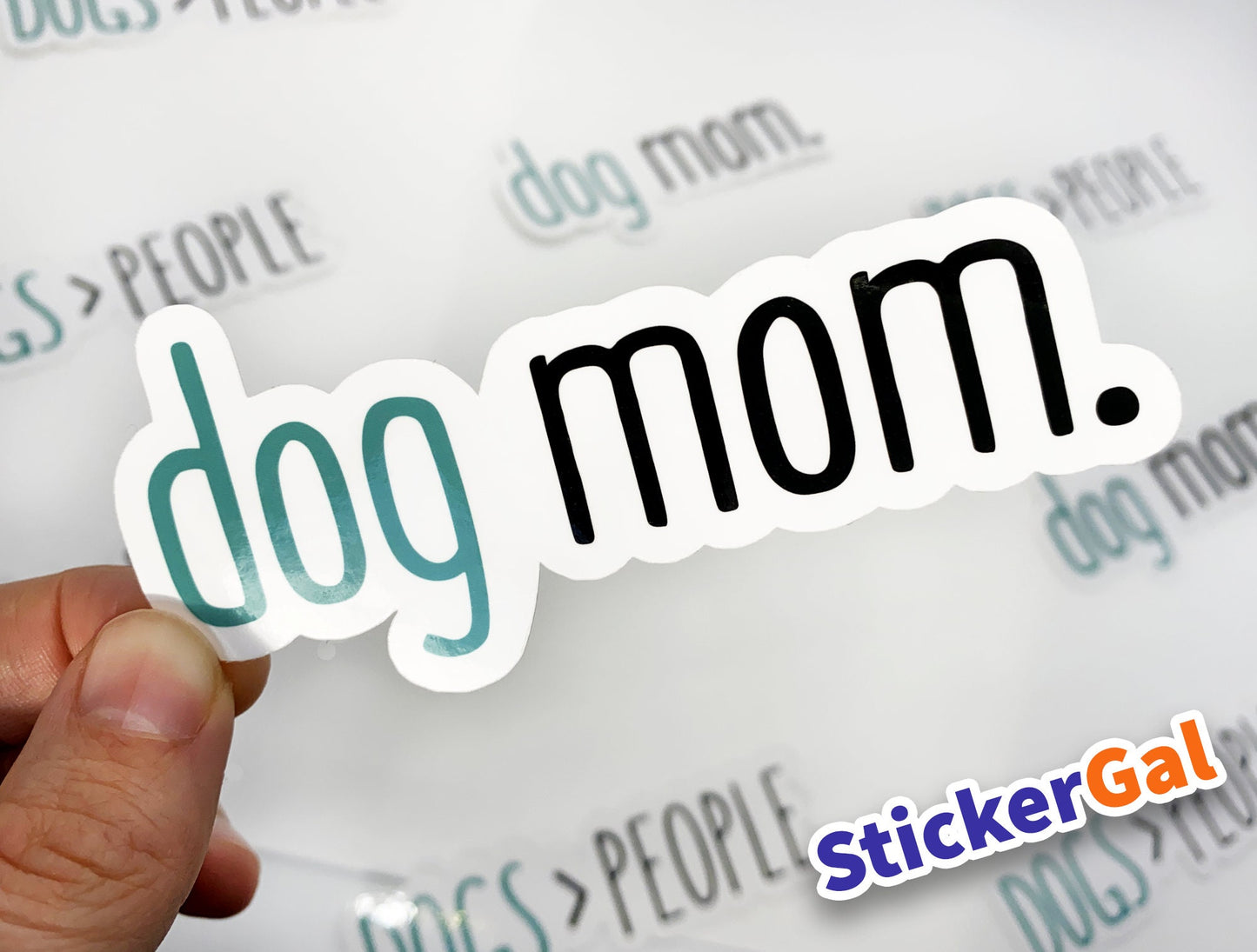 Dog Mom Sticker
